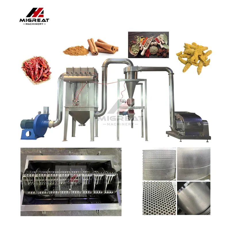 Mòlta de farina en un processador d'aliments